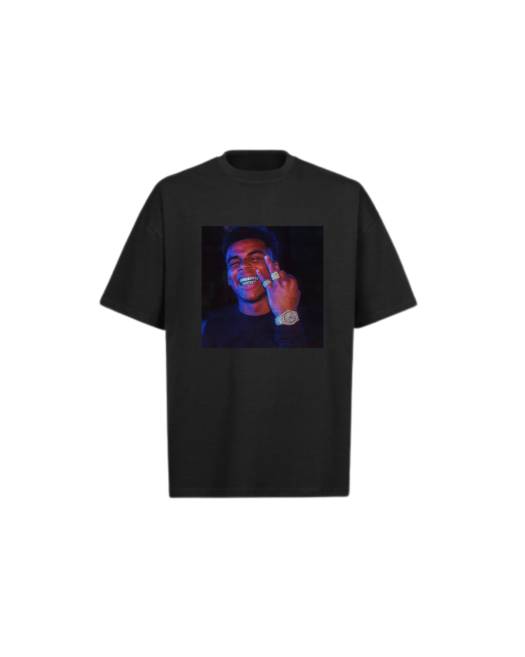 T-shirt noir grillz - Desiré Doué