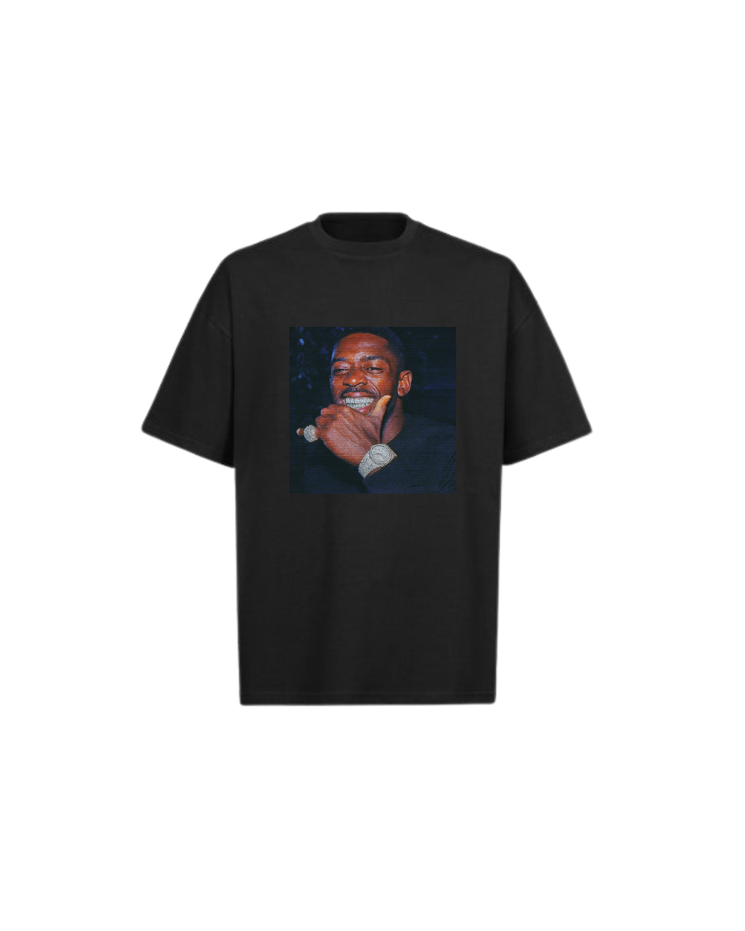 T-shirt noir grillz - Ousmane Dembélé