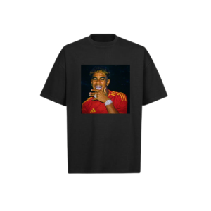 T-shirt noir grillz - Lamine Yamal