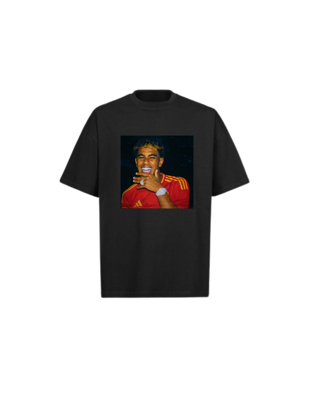 T-shirt noir grillz - Lamine Yamal